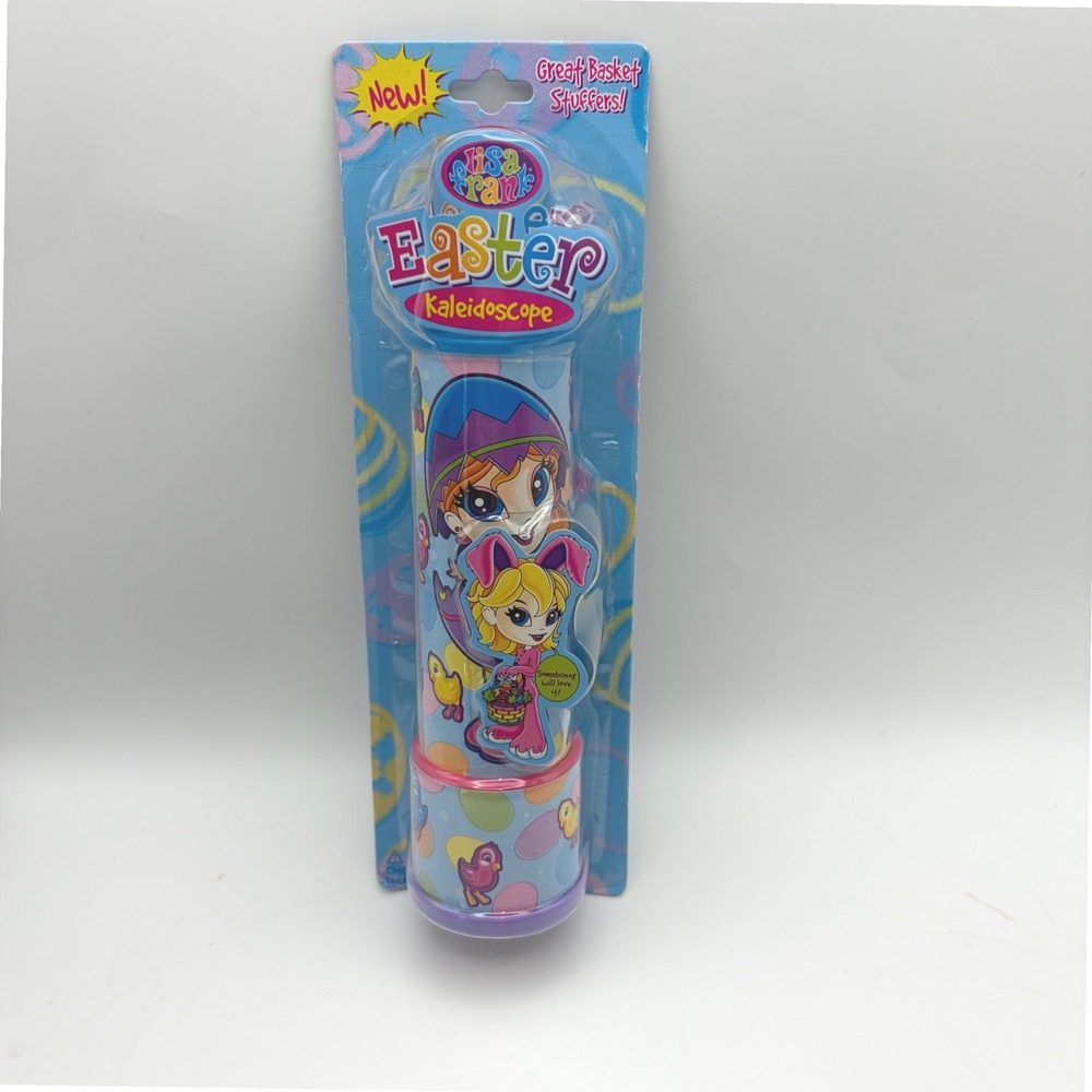 Lisa Frank Easter Kaleidoscope Kids Toy Multicolor New Sealed Retro Style Toy